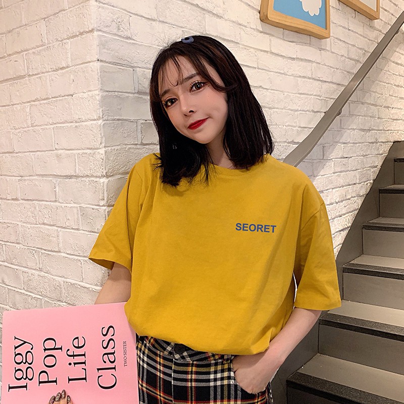 yellow shirt outfit women's