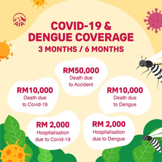 AIA Online Covid-19 & Dengue Shield Insurance Plan - 6 ...