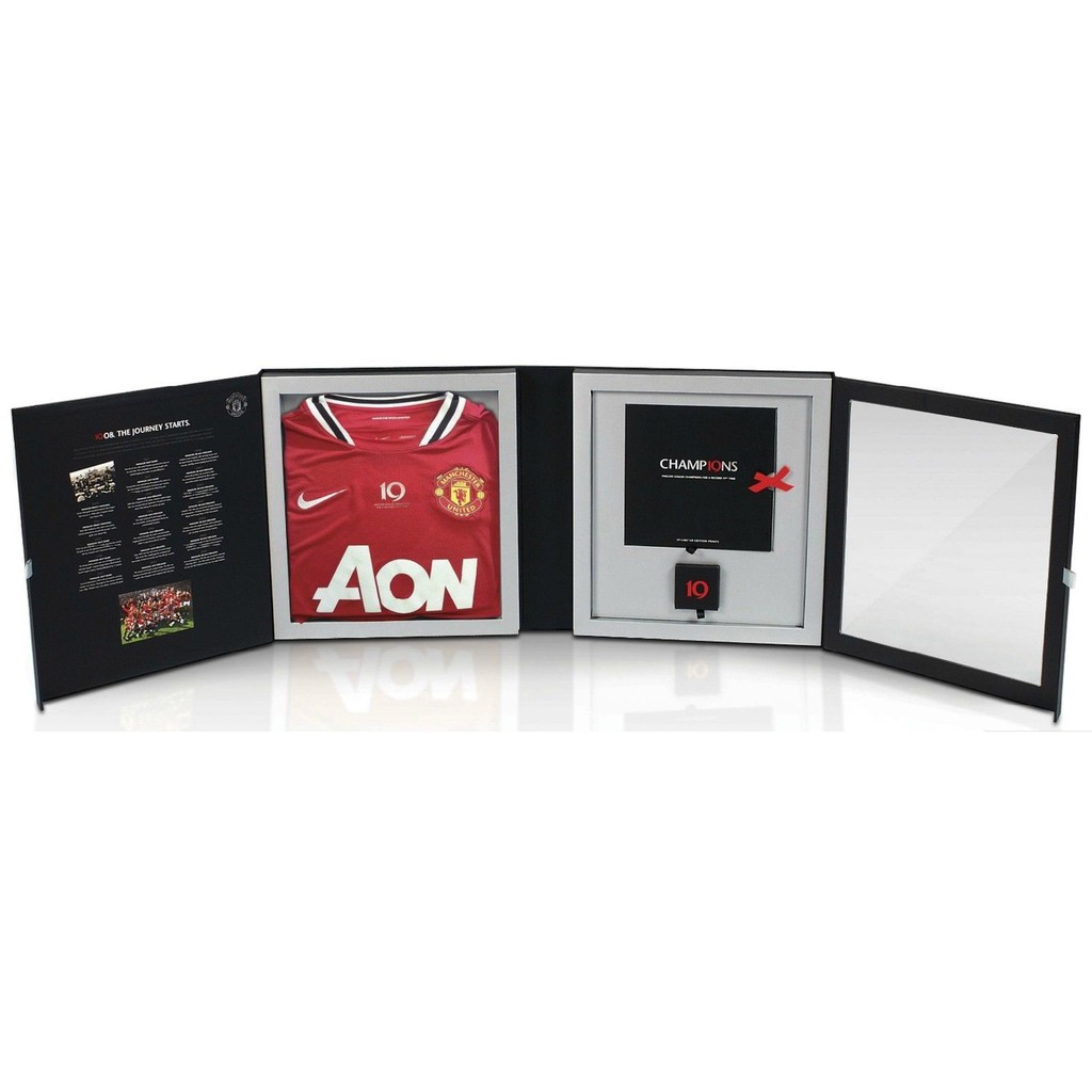 Memorabilia Box Set Manchester United 19th Time Premier League Champions Shopee Malaysia
