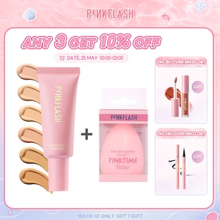 Pinkflash OhMySelf Full Coverage Long Wear Oil Control Raya Waterproof Matte Foundation And Makeup Sponge Beauty Tools