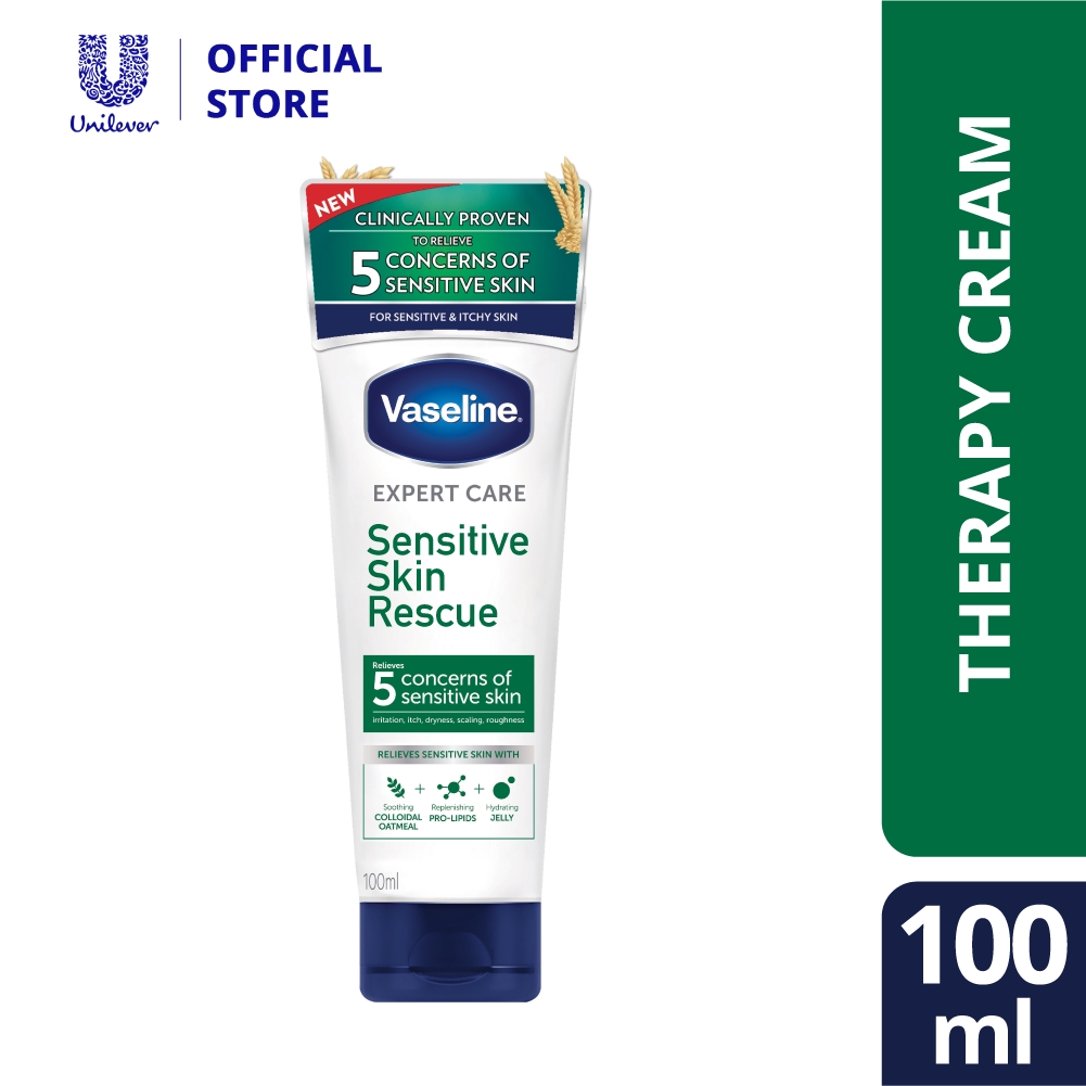 vaseline lotion for sensitive skin