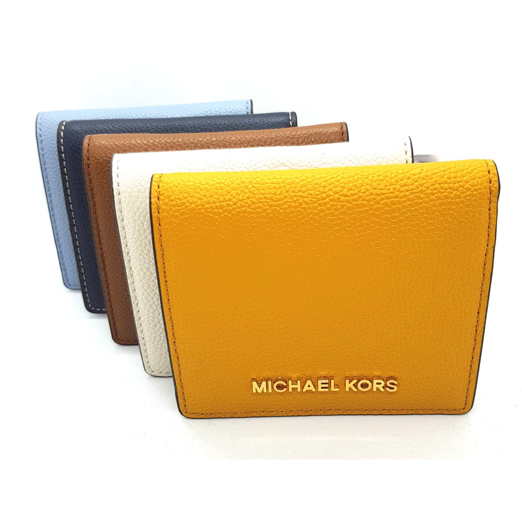 michael kors jet set wallet orange