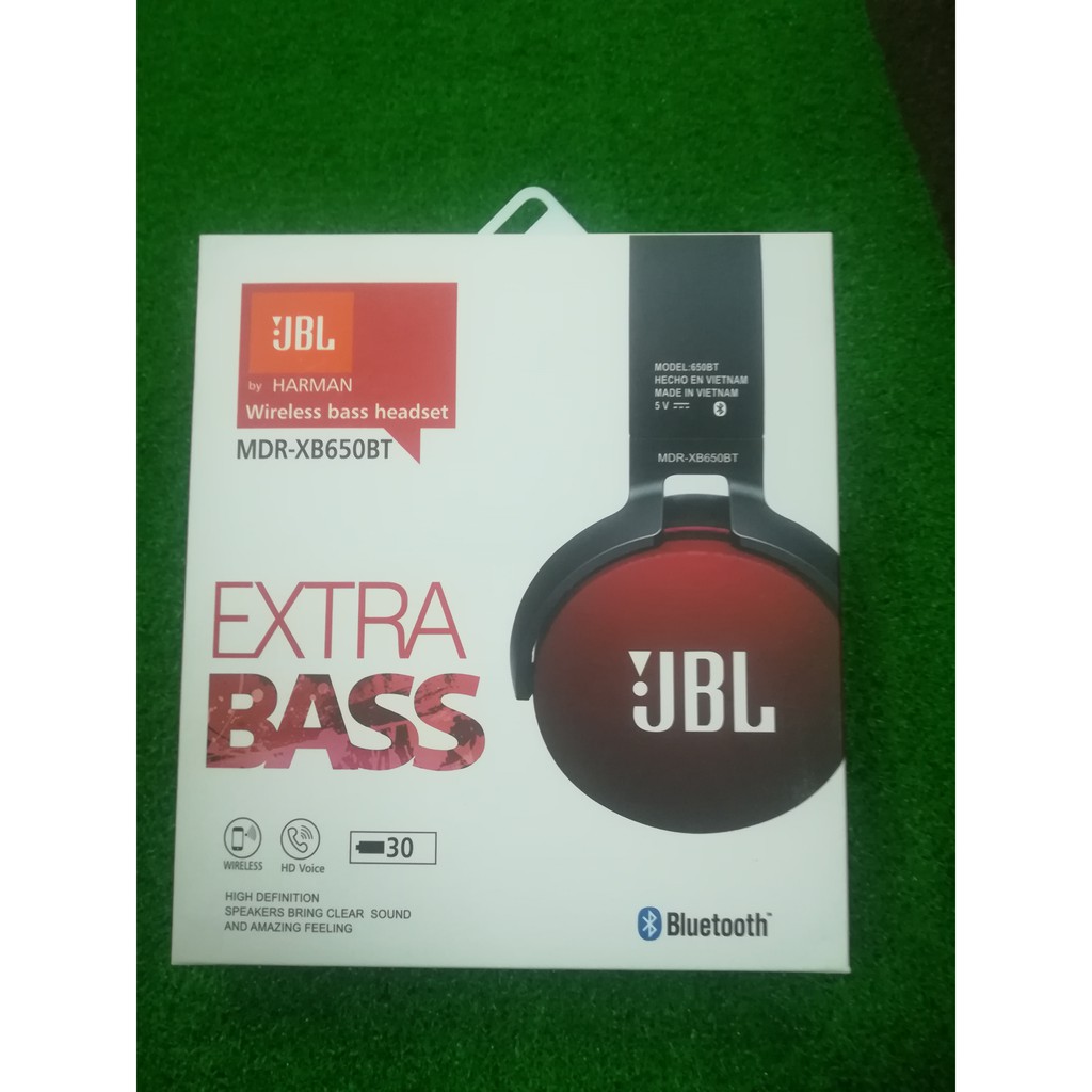 JBL MDRXB650BT Wireless Headphone Extrabass Shopee Malaysia