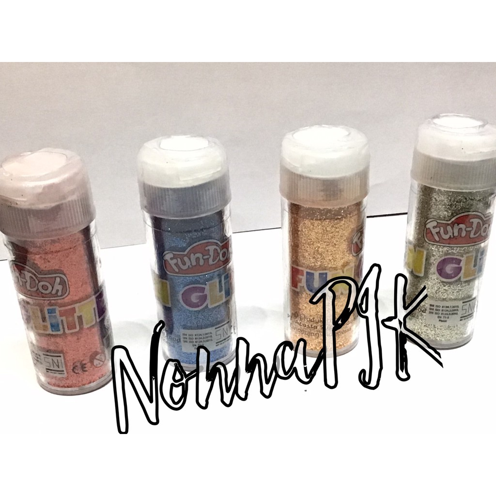 Fun-Doh Glitter Set - Children 's Educational Toys