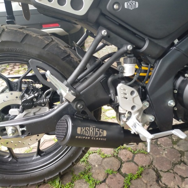 yamaha xsr 155 exhaust