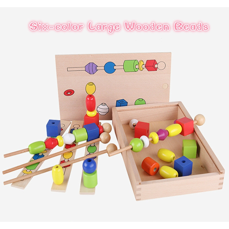 wooden stick building toys