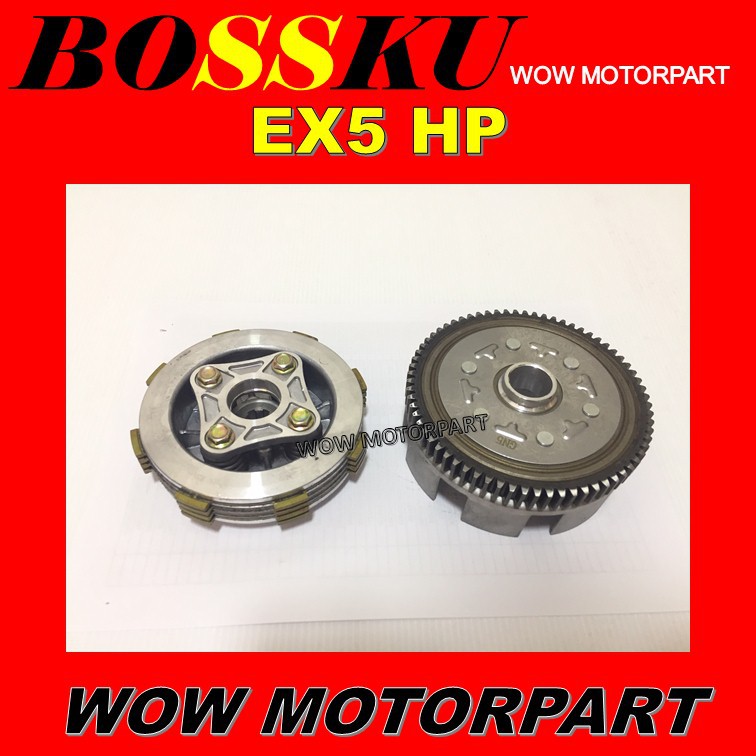 EX5 HP CLUTCH BIG GEAR EX5 CLUTCH BOSS SET KLAS HOUSING SET GEAR BESAR