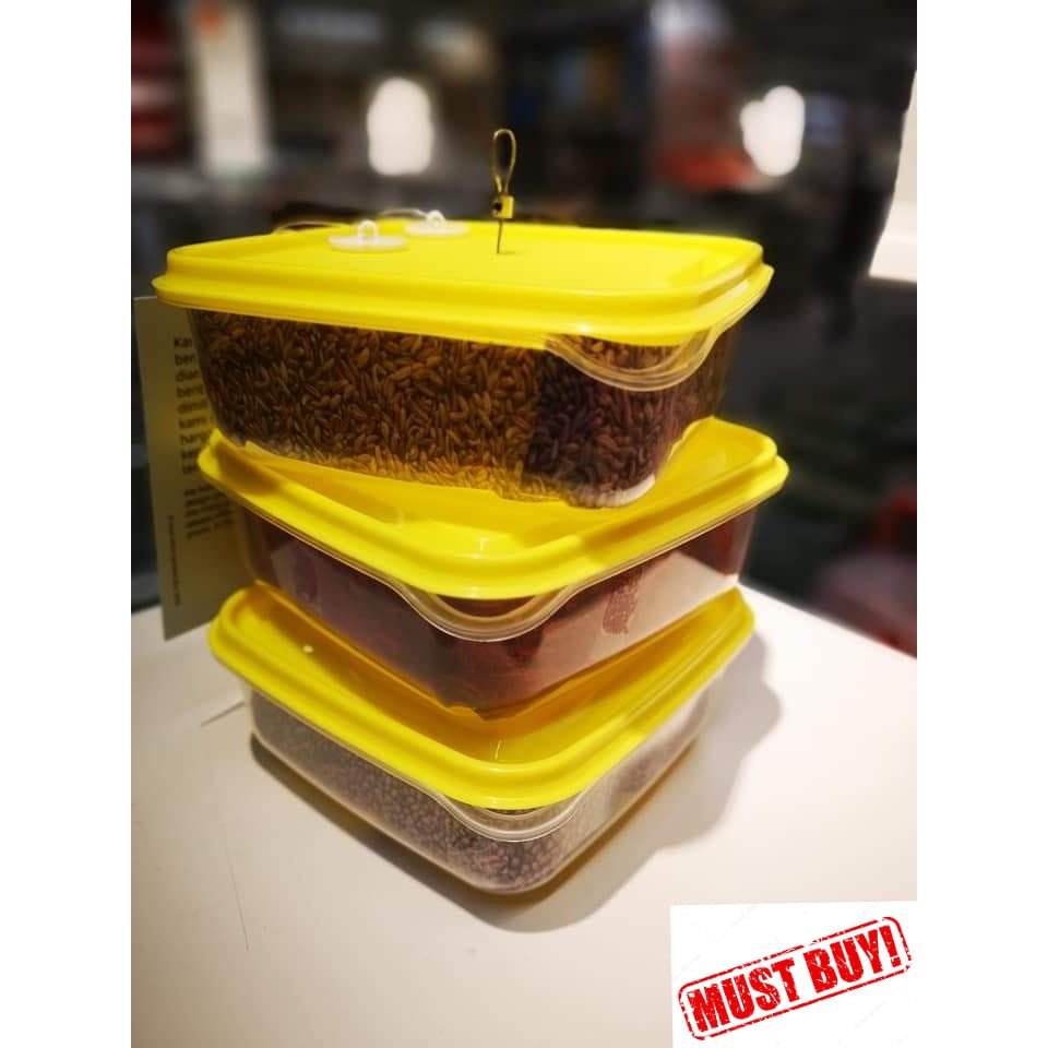  IKEA  PRUTA BEKAS MAKANAN PLASTIK  3PCS Shopee Malaysia