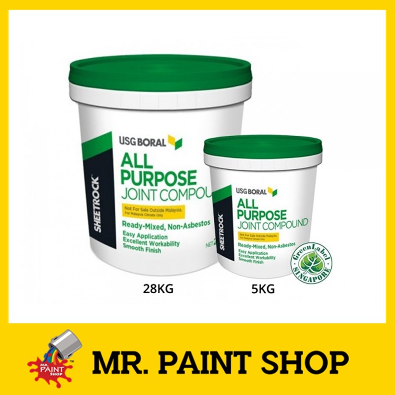 28KG USG BORAL / KNAUF SHEETROCK® ALL PURPOSE JOINT COMPOUND Shopee