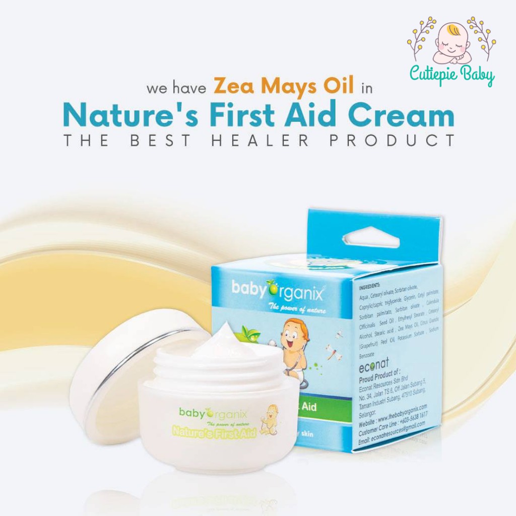 baby organix first aid cream