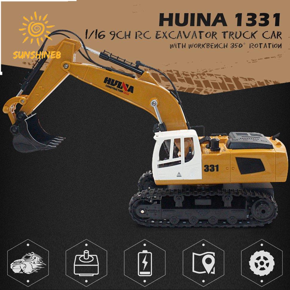 hui na toys excavator