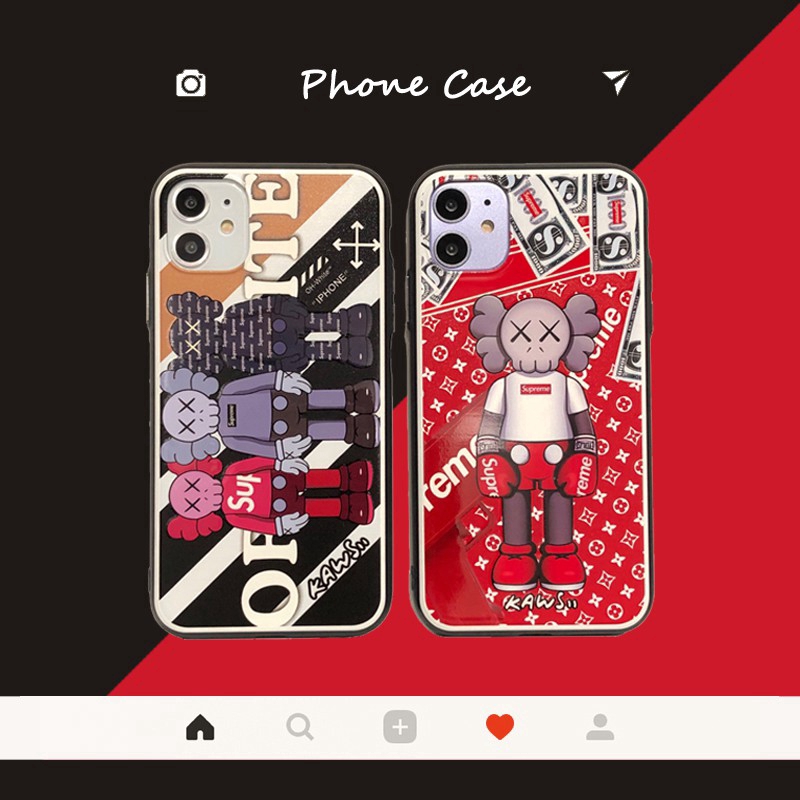 Hot Brand Apple Iphone 11 Pro 6 6s 7 8 Plus X Xr Xs Max Lv Supreme Kaws Off White Phone Case Shockproof Cover Casing Shopee Malaysia