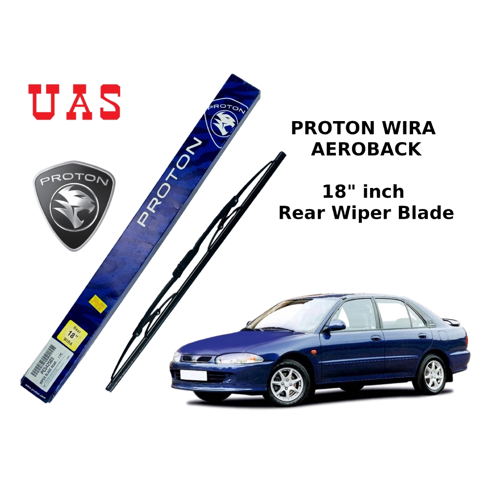 Original PROTON WIRA AEROBACK Rear Wiper Blade 18
