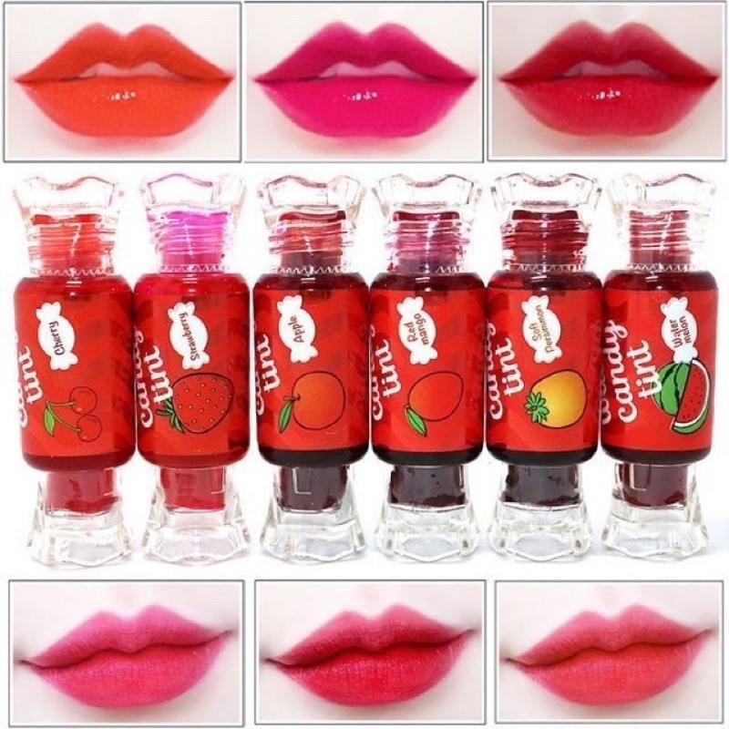 [READY STOK] WATERCANDY LIP TINT WATER CANDY LIPTINT (1pcs) Shopee