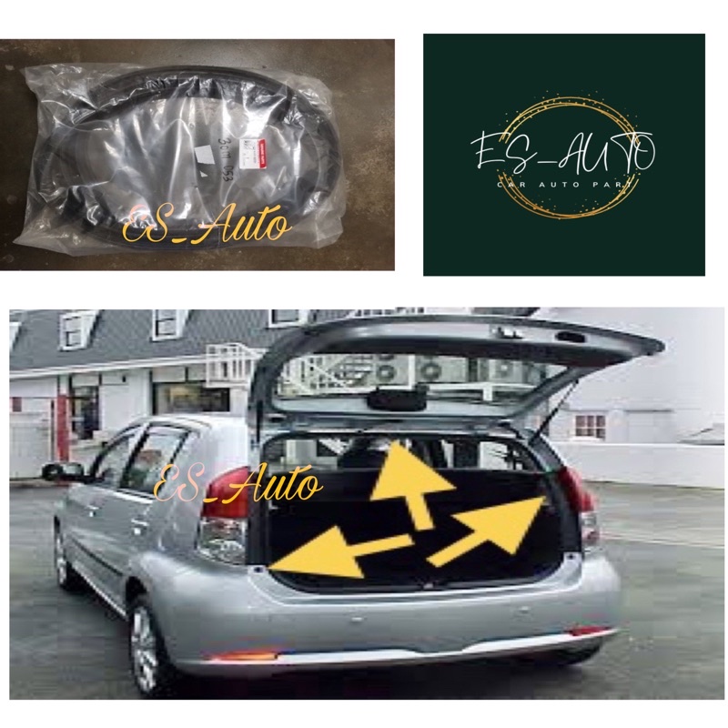 ORIGINAL PERODUA MYVI 20052010 REAR BOOT RUBBER/ BELAKANG