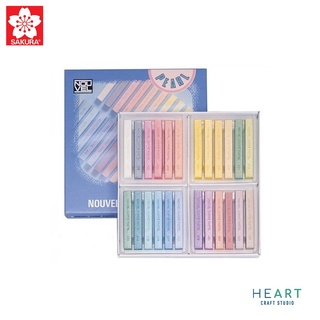 Pastel Nagomi Art Sakura Nouvel Carre Pastel 12 24 48 Colors 和谐粉彩笔套装 Shopee Malaysia