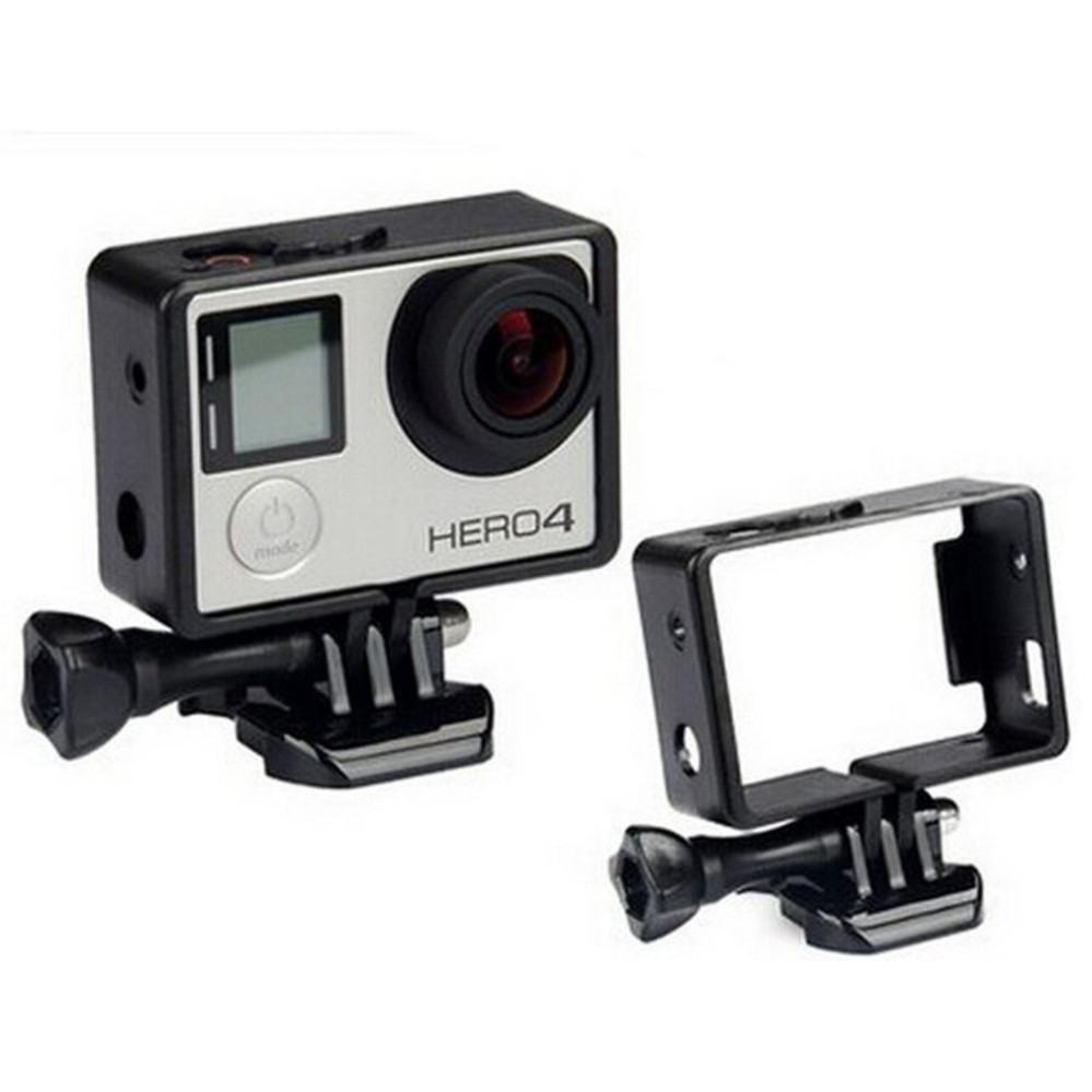 Gopro Hero 4 Frame Clear View Protective Skeleton Housing Case Shell For Go Pro Hero 3 4 Shopee Malaysia
