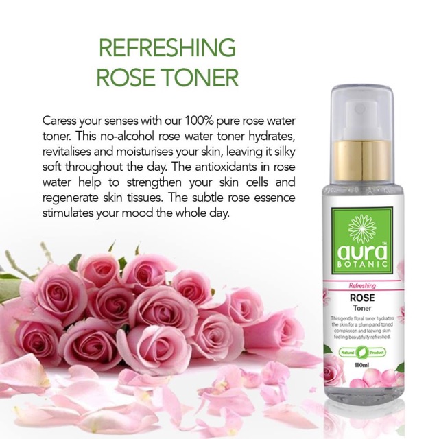 botanics rose water toner