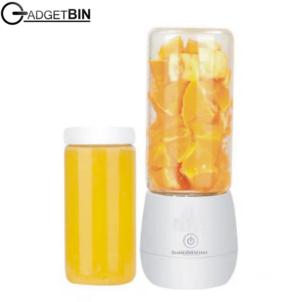 450ml  Glass bottle 6 blades Personal Blender Portable Blender Juicer Juice Cup fruits smoothie small GBHL