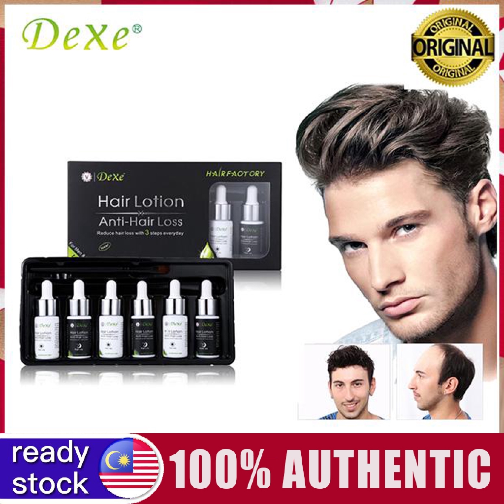 Dexe Hair Lotion Anti-hair Loss Day & Night Use Hair Growth Essence Keratin Hair  Care Regrowth Treatment Serum 6pcs/set | Shopee Malaysia