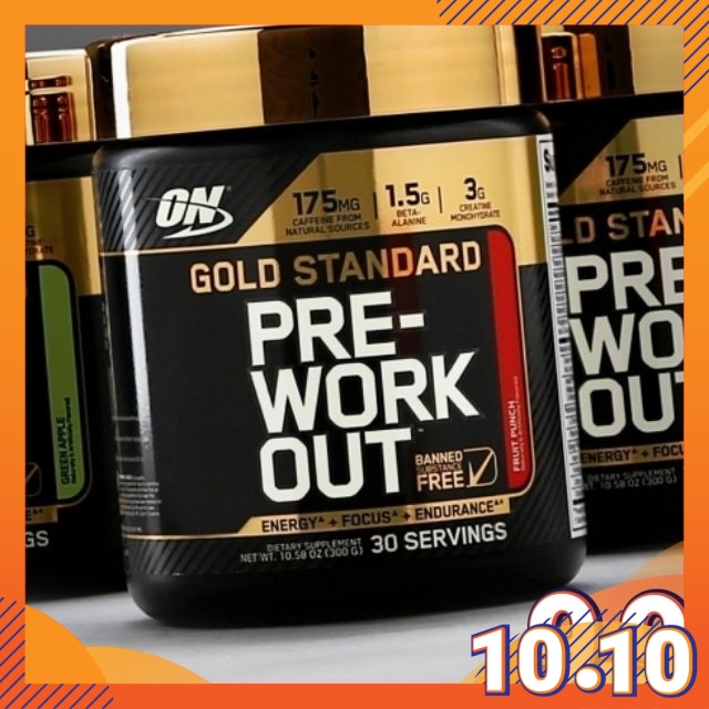 Optimum Nutrition ON Gold Standard Pre-Workout 10.58 oz (300 g ...