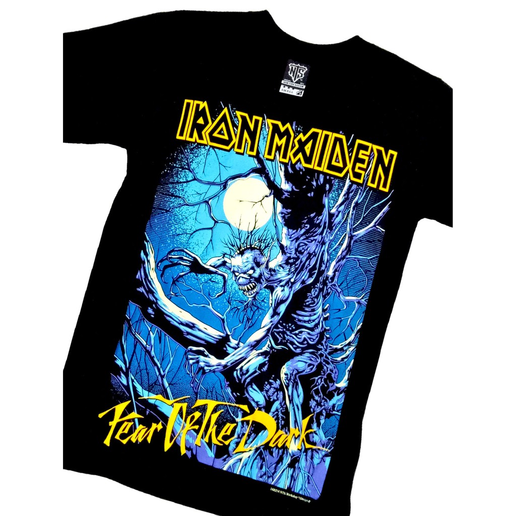 iron maiden fear of the dark t shirt