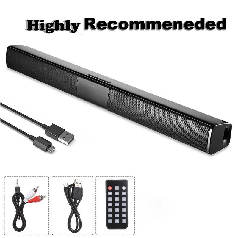 550mm TV Sound Bar Wired and Wireless Bluetooth Home Surround SoundBar for PC Theater TV Speaker