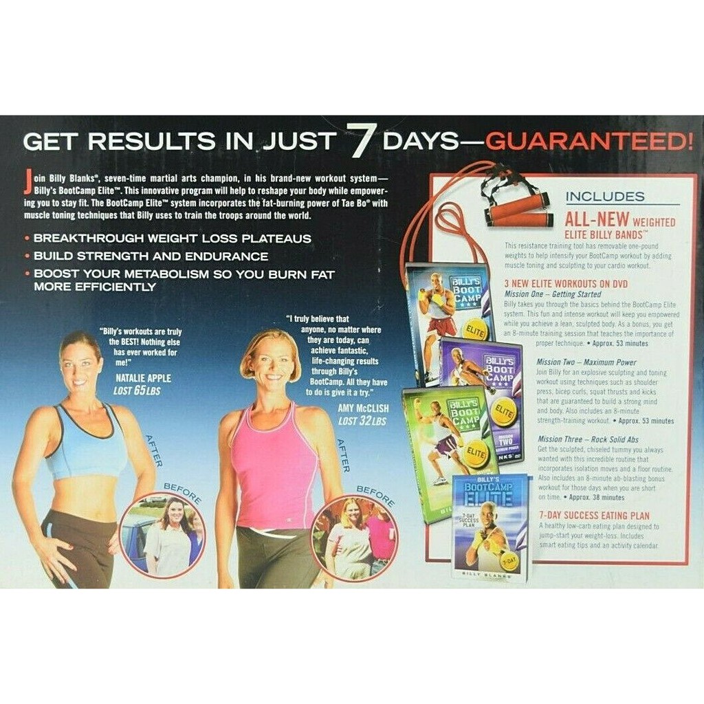 tae bo resistance bands