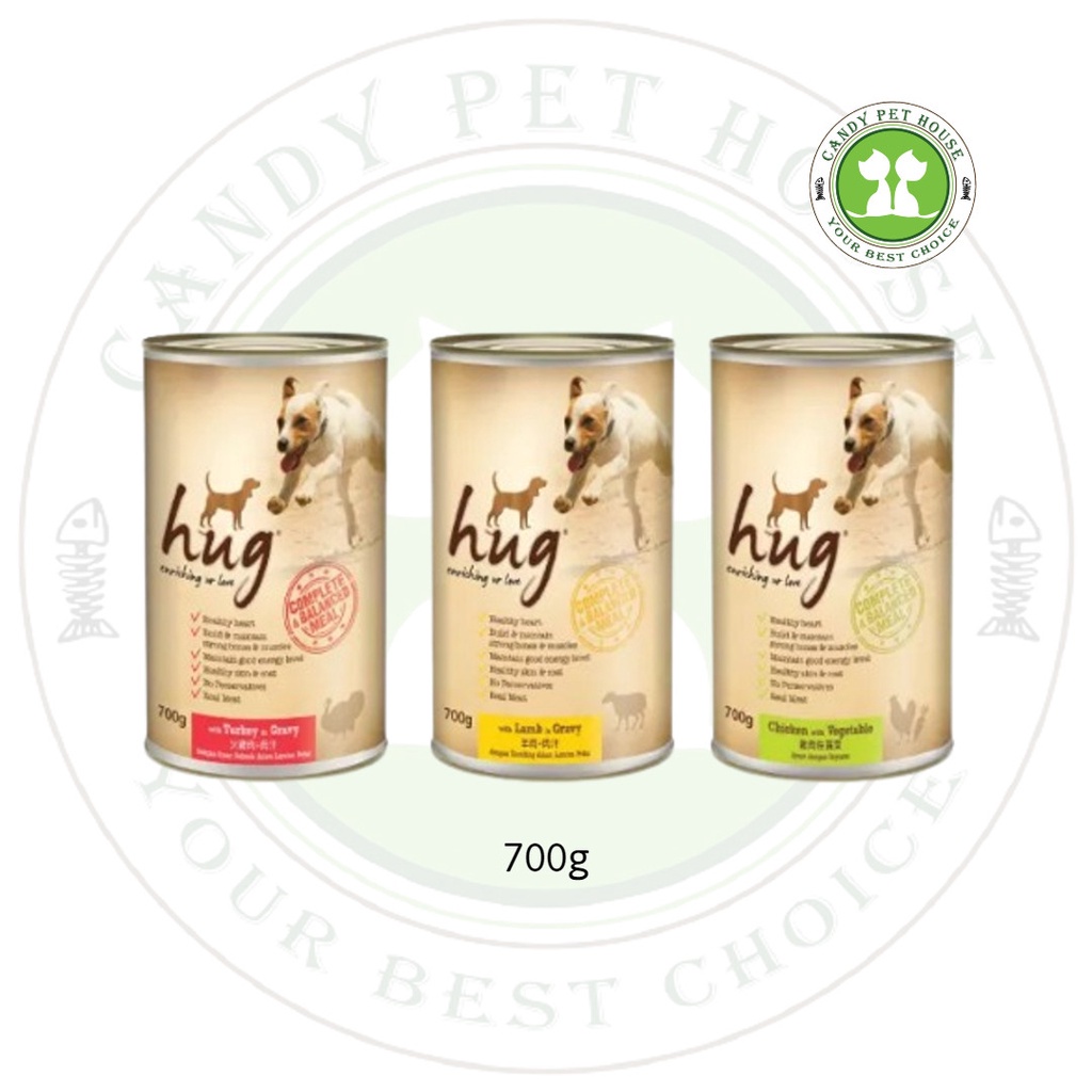 Hug Dog Canned Food - Dog Wet Food 700g (BIG) | Shopee Malaysia