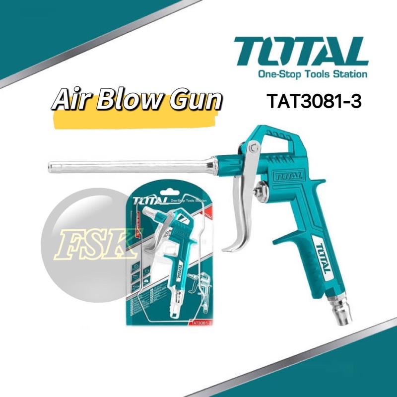 TOTAL Heavy Duty Air Blow Gun 80mm / Air Compressor Gun_ TAT30813