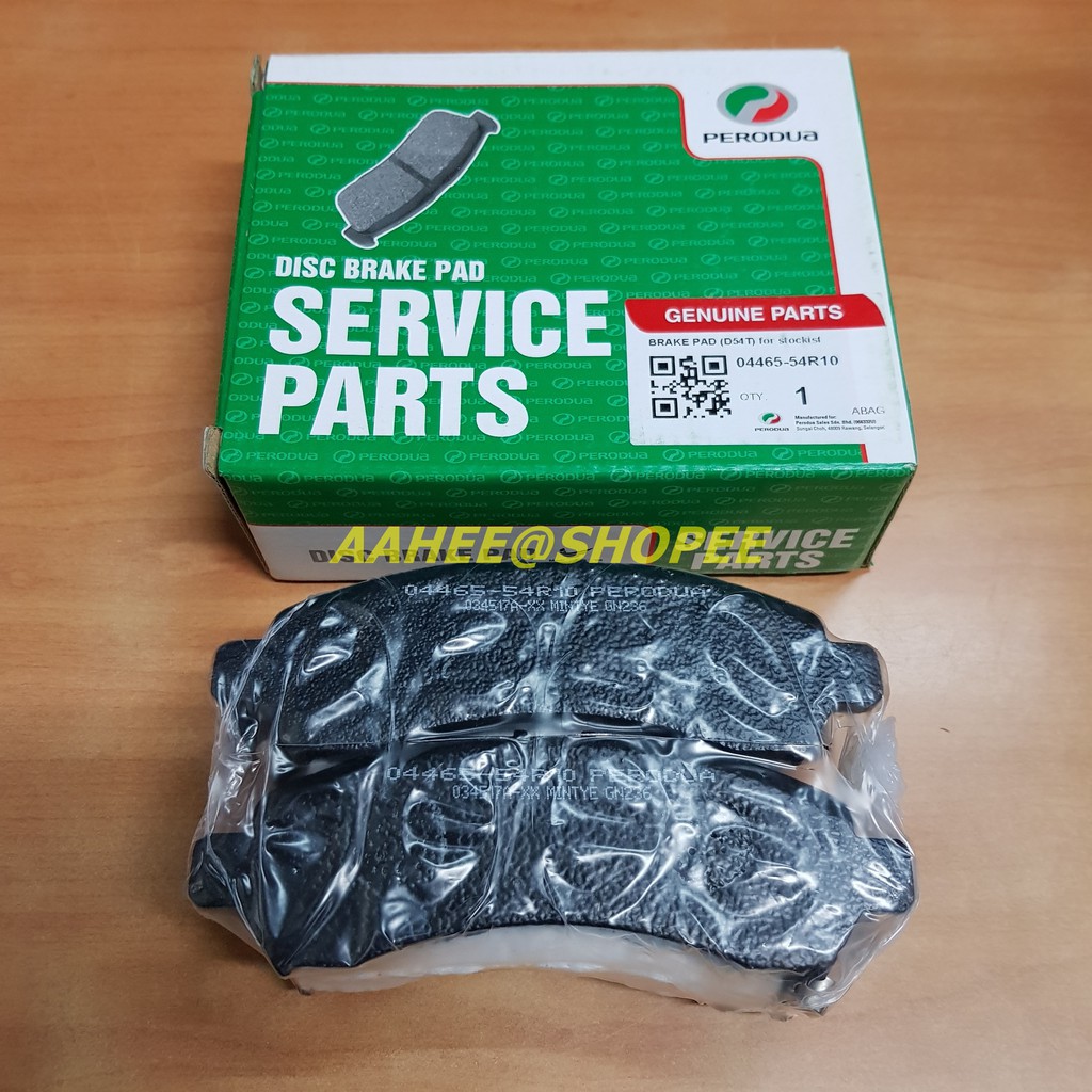 Disc Brake Pad Front - Axia Bezza Myvi Lagibest Perodua 