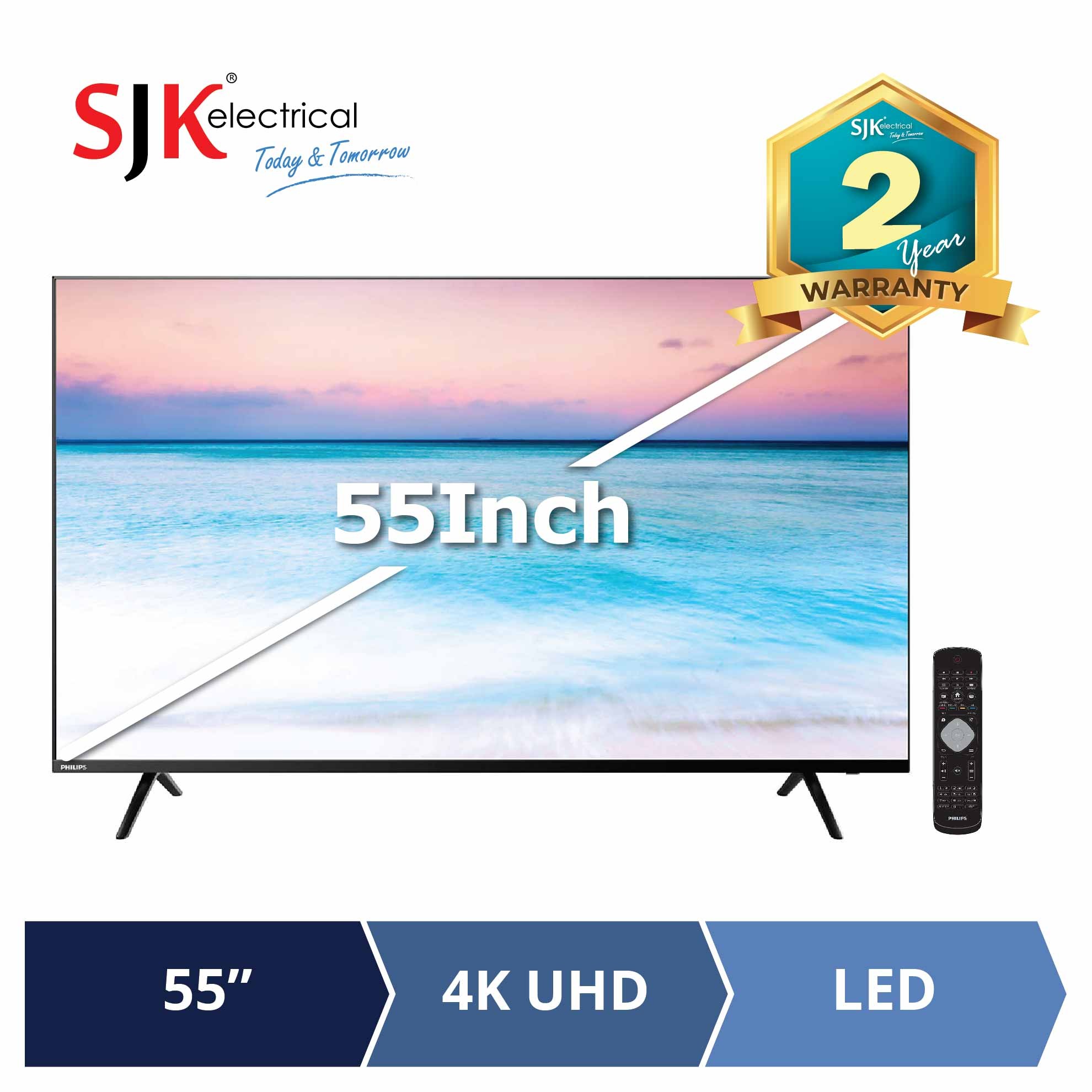 Philips Tv 55put6004 55 Inch 4k Uhd Led Smart Tv Shopee Malaysia
