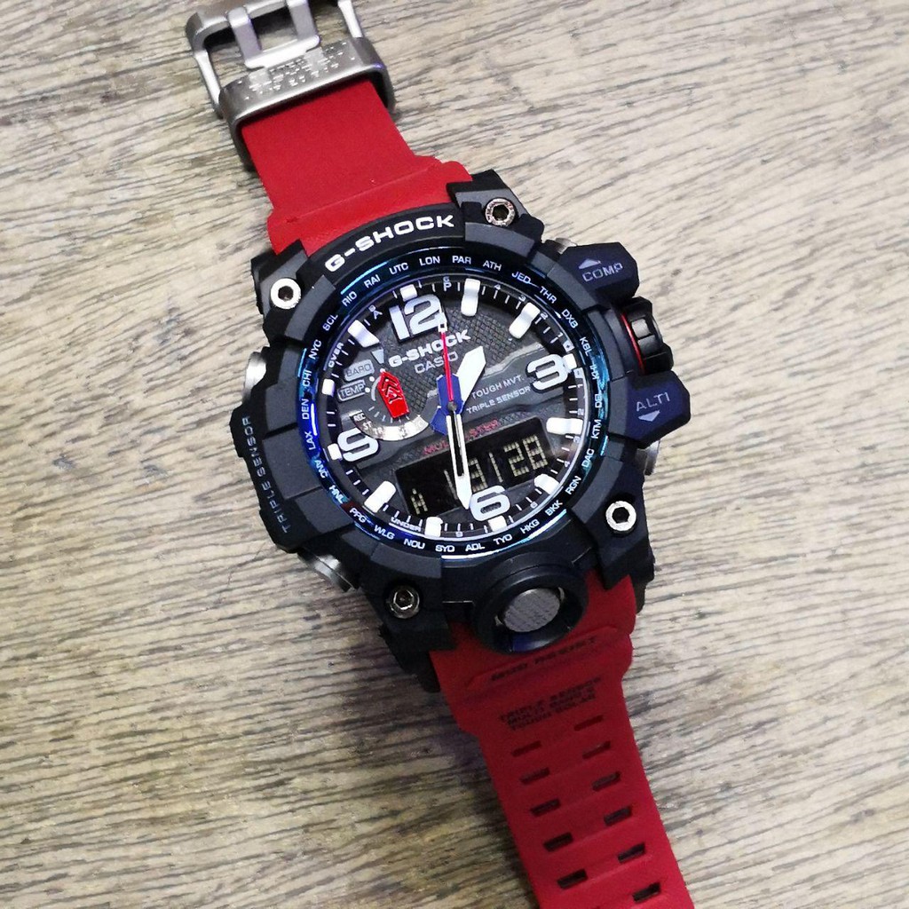 g shock mudmaster red