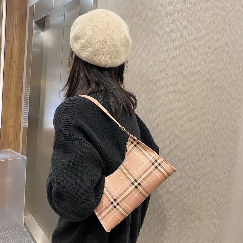 brandy melville hobo handbag pink beigh korea cute chic design woman