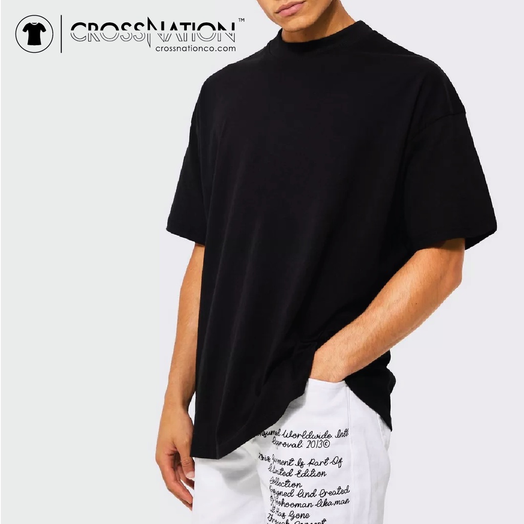 OVERSIZED 100% Cotton Interlock 230gsm T-Shirt | Streetwear Malaysia ...