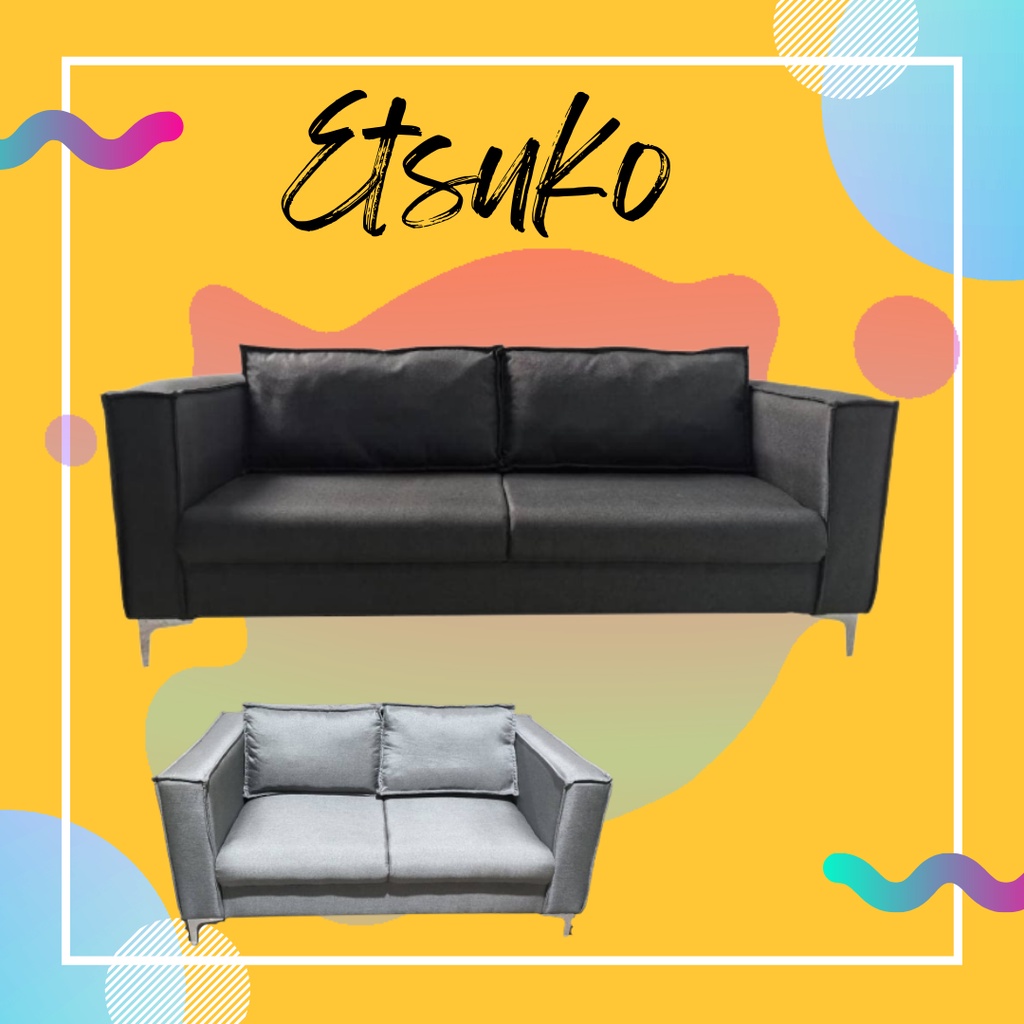 Sofa Fabrik Linen Sofa Set 2+3 Seater Sofa 3 seater Sofa 2 seater