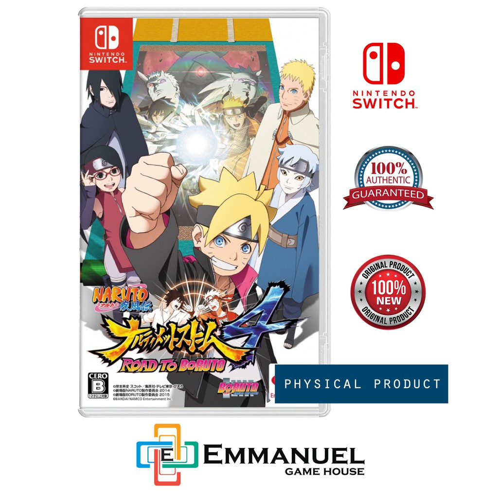 ultimate ninja storm 4 switch physical