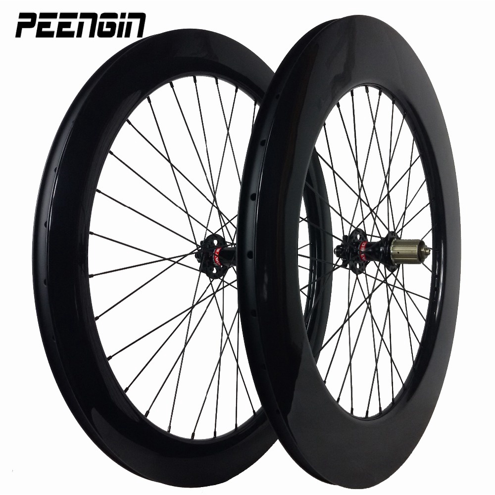 High quality Disc brake carbon mixed wheels front 60mm rear 88mm for road cyclo cross bicycle