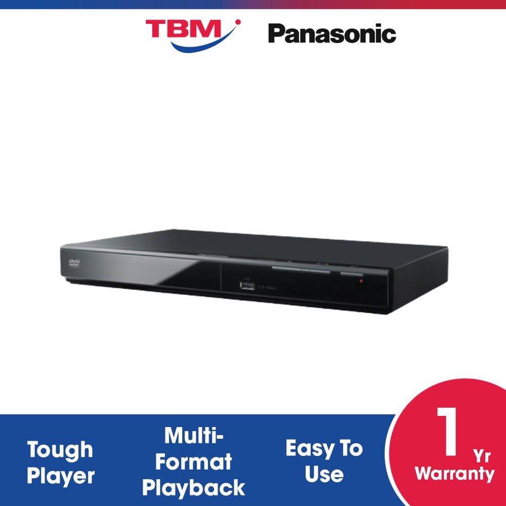 Panasonic DVD Player DVDS500GAK Shopee Malaysia