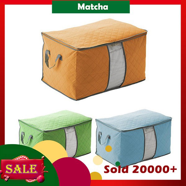 Matcha Large Storage Bag Box For Clothes Quilt Duvet Laundry