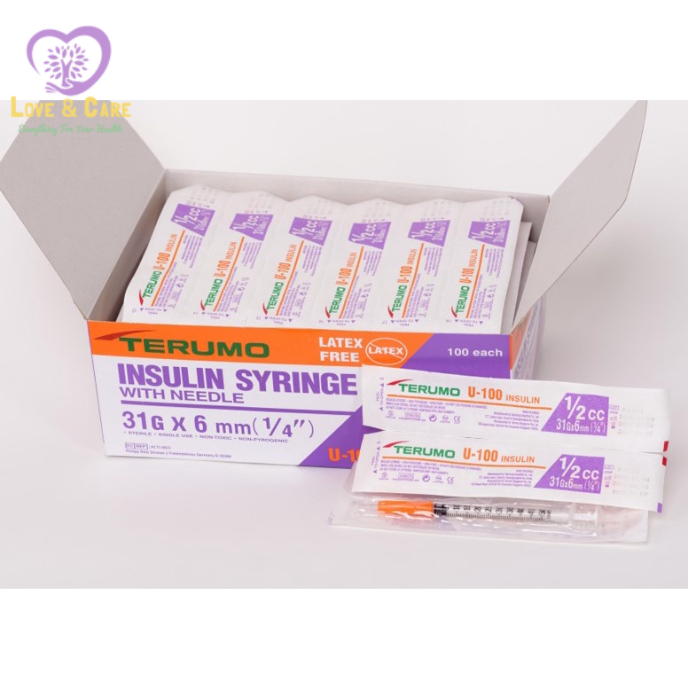 10pcs Terumo Insulin Syringe 10ml With Needle Jarum Insulin Shopee Malaysia