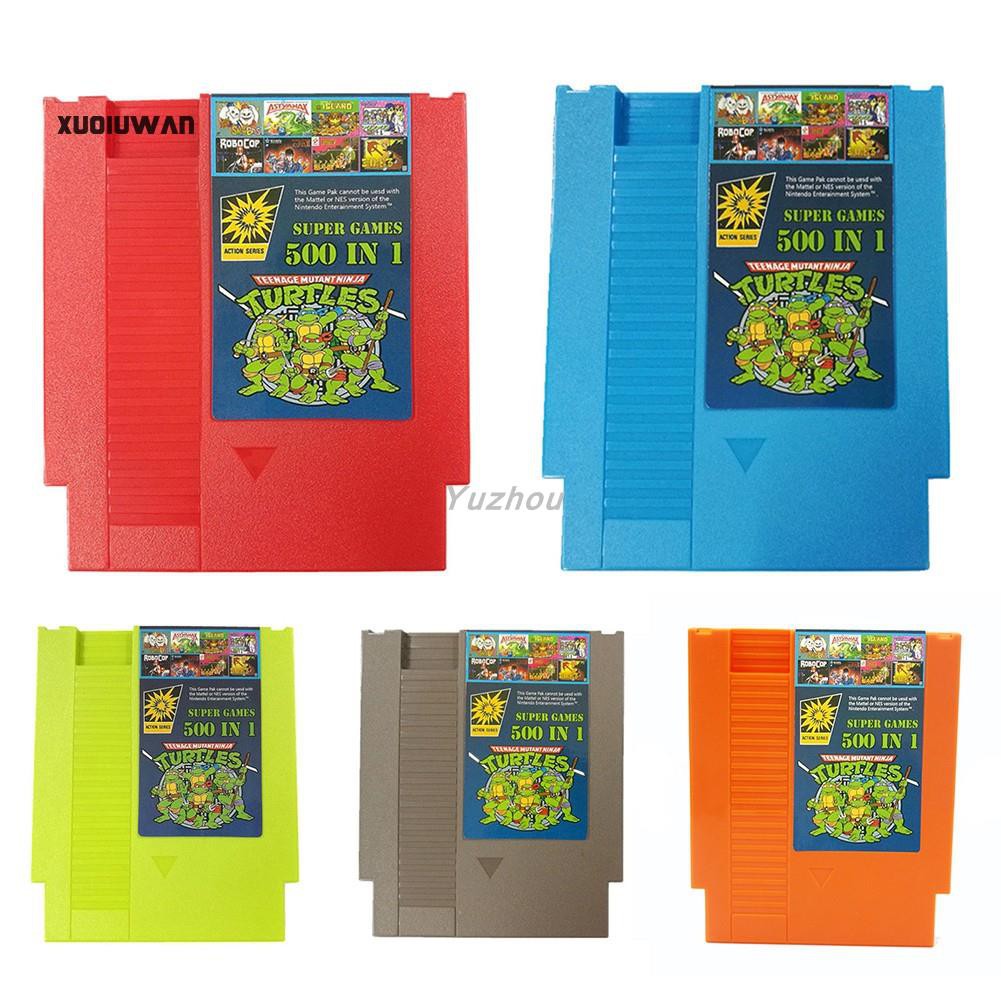 Ca English Version 500 in 1 Classic Game Collection Card Cartridge for Nintendo  NES | Shopee Malaysia