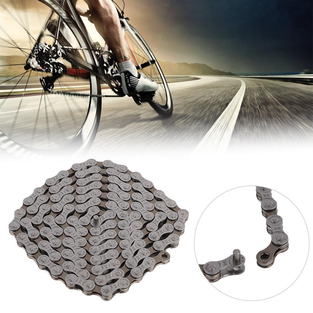 VG Sports 10 Speed Bicycle Chain Half-Hollow 10S 116L Road Mountain Bike Chain