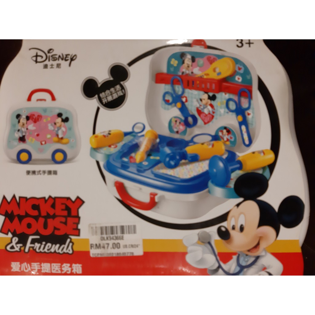 mickey mouse doctor play set