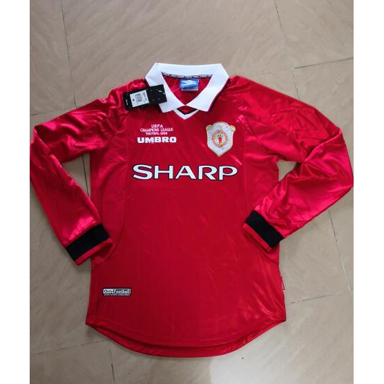 jersey manchester united 1999