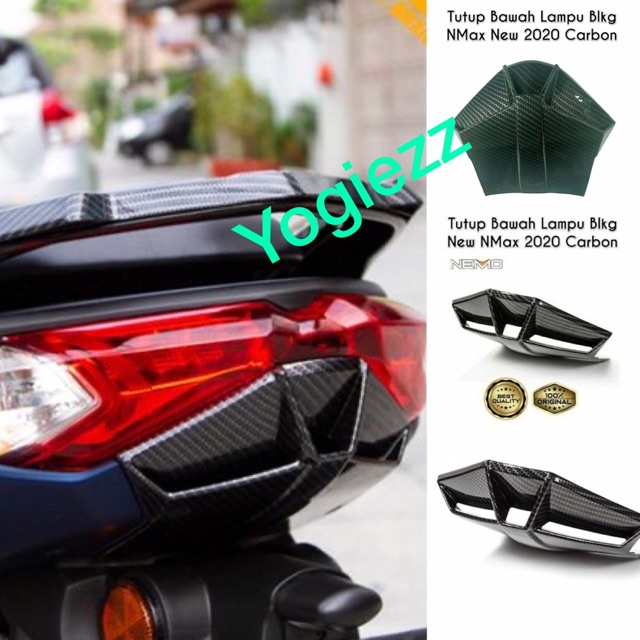 stop lamp cover  all new yamaha nmax  2022 tail tidy bottom 