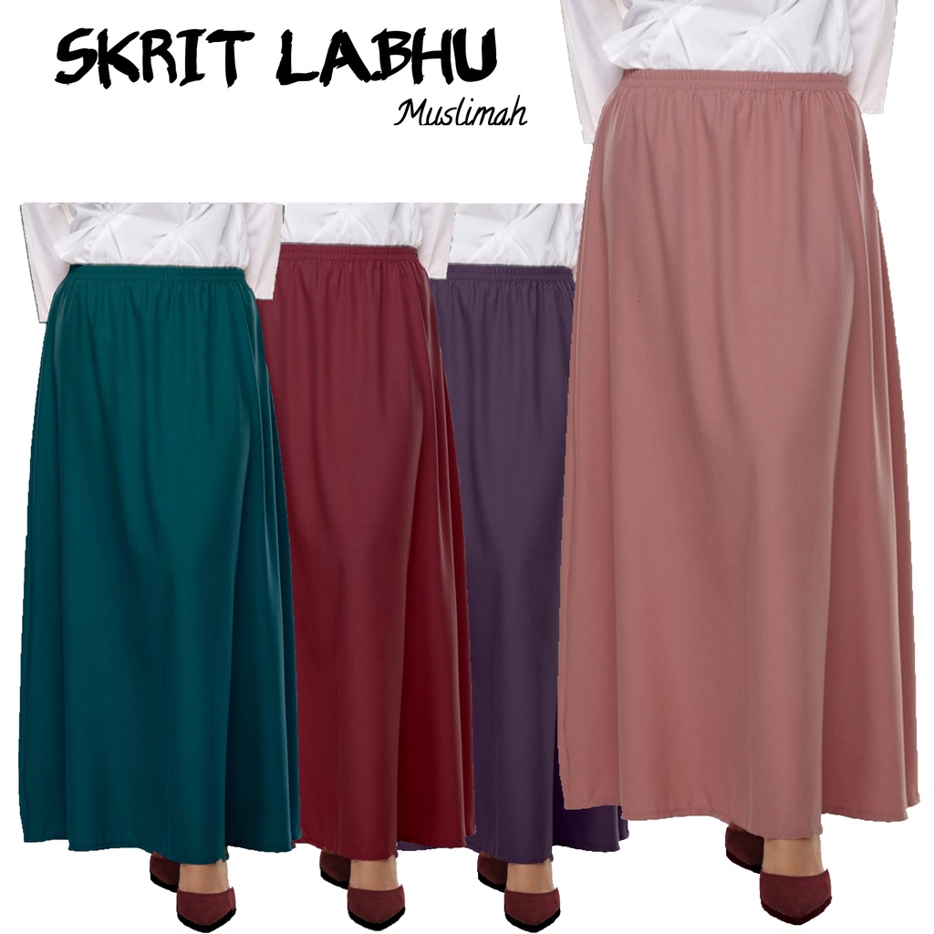 ?viral READY STOCK?SKRIT LABUH MUSLIMAH TIDAK JARANG COMO CREPE