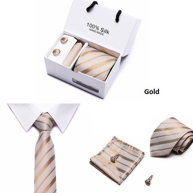 Set Tali Leher Lelaki Men S 4 Pieces Necktie Set Shopee Malaysia