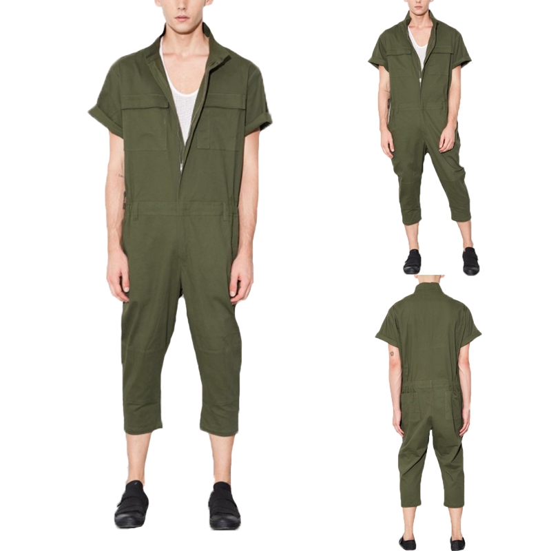 men jumpsuit short