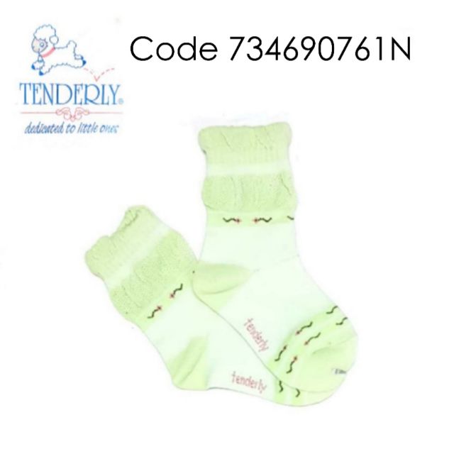 green toddler socks